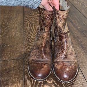 Diba True Leather Booties